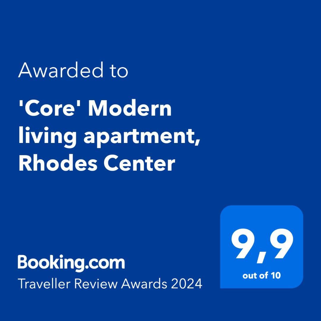 'Core' Modern Living Apartment, Rhodes Center Rhodes City Exterior foto